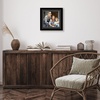 image:imageAmericanflat 16x24 Poster Frame  Matted to 12x18  Engineered Wood  Black  Polished plexiglass front hangs vertical or horizontal sawtooth hangers included secure turntab backingBlack