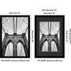 image:imageAmericanflat 16x24 Poster Frame  Matted to 12x18  Engineered Wood  Black  Polished plexiglass front hangs vertical or horizontal sawtooth hangers included secure turntab backingBlack