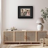 image:imageAmericanflat 16x24 Poster Frame  Matted to 12x18  Engineered Wood  Black  Polished plexiglass front hangs vertical or horizontal sawtooth hangers included secure turntab backingBlack