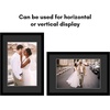 image:imageAmericanflat 16x24 Poster Frame  Matted to 12x18  Engineered Wood  Black  Polished plexiglass front hangs vertical or horizontal sawtooth hangers included secure turntab backingBlack