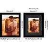 image:imageAmericanflat 16x24 Poster Frame  Matted to 12x18  Engineered Wood  Black  Polished plexiglass front hangs vertical or horizontal sawtooth hangers included secure turntab backingBlack