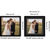 image:imageAmericanflat 16x24 Poster Frame  Matted to 12x18  Engineered Wood  Black  Polished plexiglass front hangs vertical or horizontal sawtooth hangers included secure turntab backingBlack