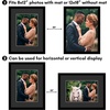 image:imageAmericanflat 16x24 Poster Frame  Matted to 12x18  Engineered Wood  Black  Polished plexiglass front hangs vertical or horizontal sawtooth hangers included secure turntab backingBlack