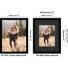 image:imageAmericanflat 16x24 Poster Frame  Matted to 12x18  Engineered Wood  Black  Polished plexiglass front hangs vertical or horizontal sawtooth hangers included secure turntab backingBlack