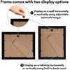 image:imageAmericanflat 16x24 Poster Frame  Matted to 12x18  Engineered Wood  Black  Polished plexiglass front hangs vertical or horizontal sawtooth hangers included secure turntab backingBlack