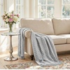 image:imageAmericanflat 50x60 Throw Blanket  Soft and Breathable Cotton Throw Blanket for Couch Bed Chair  Decorative Blankets Perfect for Home Office or Outdoor Use  Grey and White Mini Diamond DesignOmala White and Grey Mini Diamond