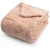 image:imageAmericanflat 50x60 Throw Blanket  Soft and Breathable Cotton Throw Blanket for Couch Bed Chair  Decorative Blankets Perfect for Home or Outdoor Use  Cloud Grey and White Mini Diamond DesignPink