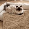 image:imageAmericanflat 50x60 Throw Blanket  Soft and Breathable Cotton Throw Blanket for Couch Bed Chair  Decorative Blankets Perfect for Home or Outdoor Use  Cloud Grey and White Mini Diamond DesignTaupe