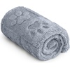 image:imageAmericanflat 50x60 Throw Blanket  Soft and Breathable Cotton Throw Blanket for Couch Bed Chair  Decorative Blankets Perfect for Home or Outdoor Use  Cloud Grey and White Mini Diamond DesignGray