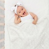 image:imageAmericanflat 50x60 Throw Blanket  Soft and Breathable Cotton Throw Blanket for Couch Bed Chair  Decorative Blankets Perfect for Home or Outdoor Use  Cloud Grey and White Mini Diamond DesignCream