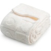 image:imageAmericanflat 50x60 Throw Blanket  Soft and Breathable Cotton Throw Blanket for Couch Bed Chair  Decorative Blankets Perfect for Home or Outdoor Use  Cloud Grey and White Mini Diamond DesignCream