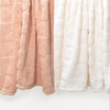 image:imageAmericanflat 50x60 Throw Blanket  Soft and Breathable Cotton Throw Blanket for Couch Bed Chair  Decorative Blankets Perfect for Home or Outdoor Use  Cloud Grey and White Mini Diamond DesignCream