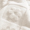 image:imageAmericanflat 50x60 Throw Blanket  Soft and Breathable Cotton Throw Blanket for Couch Bed Chair  Decorative Blankets Perfect for Home or Outdoor Use  Cloud Grey and White Mini Diamond DesignCream