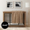image:imageAmericanflat 50x60 Throw Blanket  Soft and Breathable Cotton Throw Blanket for Couch Bed Chair  Decorative Blankets Perfect for Home or Outdoor Use  Cloud Grey and White Mini Diamond DesignTaupe