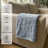 image:imageAmericanflat 50x60 Throw Blanket  Soft and Breathable Cotton Throw Blanket for Couch Bed Chair  Decorative Blankets Perfect for Home or Outdoor Use  Cloud Grey and White Mini Diamond DesignGray