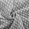 image:imageAmericanflat 50x60 Throw Blanket  Soft and Breathable Cotton Throw Blanket for Couch Bed Chair  Decorative Blankets Perfect for Home or Outdoor Use  Cloud Grey and White Mini Diamond DesignOmala Cloud Grey and White Mini Diamond