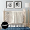 image:imageAmericanflat 50x60 Throw Blanket  Soft and Breathable Cotton Throw Blanket for Couch Bed Chair  Decorative Blankets Perfect for Home or Outdoor Use  Cloud Grey and White Mini Diamond DesignCream