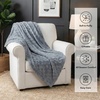 image:imageAmericanflat 50x60 Throw Blanket  Soft and Breathable Cotton Throw Blanket for Couch Bed Chair  Decorative Blankets Perfect for Home or Outdoor Use  Cloud Grey and White Mini Diamond DesignGray