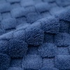 image:imageAmericanflat 50x60 Throw Blanket  Soft and Breathable Cotton Throw Blanket for Couch Bed Chair  Decorative Blankets Perfect for Home or Outdoor Use  Cloud Grey and White Mini Diamond DesignDark Blue