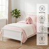 image:imageAmericanflat 50x60 Throw Blanket  Soft and Breathable Cotton Throw Blanket for Couch Bed Chair  Decorative Blankets Perfect for Home or Outdoor Use  Cloud Grey and White Mini Diamond DesignCream