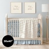 image:imageAmericanflat 50x60 Throw Blanket  Soft and Breathable Cotton Throw Blanket for Couch Bed Chair  Decorative Blankets Perfect for Home or Outdoor Use  Cloud Grey and White Mini Diamond DesignCream