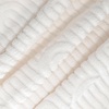 image:imageAmericanflat 50x60 Throw Blanket  Soft and Breathable Cotton Throw Blanket for Couch Bed Chair  Decorative Blankets Perfect for Home or Outdoor Use  Cloud Grey and White Mini Diamond DesignCream