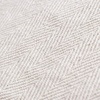 image:imageAmericanflat 50x60 Throw Blanket  Soft and Breathable Cotton Throw Blanket for Couch Bed Chair  Decorative Blankets Perfect for Home or Outdoor Use  Navy Blue and White Herringbone DesignZaina Cream Herringbone
