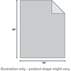 image:imageAmericanflat 50x60 Throw Blanket  Soft and Breathable Cotton Throw Blanket for Couch Bed Chair  Decorative Blankets Perfect for Home or Outdoor Use  Navy Blue and White Herringbone DesignGrey Tufted