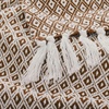 image:imageAmericanflat 50x60 Throw Blanket  Soft and Breathable Cotton Throw Blanket for Couch Bed Chair  Decorative Blankets Perfect for Home or Outdoor Use  Navy Blue and White Herringbone DesignOmala Mustard and Cream Mini Diamond
