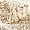 image:imageAmericanflat 50x60 Throw Blanket  Soft and Breathable Cotton Throw Blanket for Couch Bed Chair  Decorative Blankets Perfect for Home or Outdoor Use  Navy Blue and White Herringbone DesignOmala Camel and White Mini Diamond
