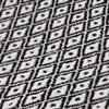 image:imageAmericanflat 50x60 Throw Blanket  Soft and Breathable Cotton Throw Blanket for Couch Bed Chair  Decorative Blankets Perfect for Home or Outdoor Use  Navy Blue and White Herringbone DesignOmala Black and Cream Mini Diamond