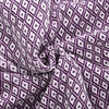 image:imageAmericanflat 50x60 Throw Blanket  Soft and Breathable Cotton Throw Blanket for Couch Bed Chair  Decorative Blankets Perfect for Home or Outdoor Use  Navy Blue and White Herringbone DesignOmala Eggplant and White Mini Diamond