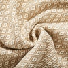 image:imageAmericanflat 50x60 Throw Blanket  Soft and Breathable Cotton Throw Blanket for Couch Bed Chair  Decorative Blankets Perfect for Home or Outdoor Use  Navy Blue and White Herringbone DesignOmala Camel and White Mini Diamond