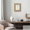 image:imageAmericanflat 85x11 Diploma Frame  Mahogany amp Silver  Ornate beaded accents Shatterresistant glass displays diplomas certificates and documents sawtooth hangers includedOak  Gold