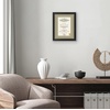 image:imageAmericanflat 85x11 Diploma Frame  Mahogany amp Silver  Ornate beaded accents Shatterresistant glass displays diplomas certificates and documents sawtooth hangers includedBlack  Gold
