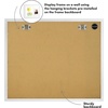 image:imageAmericanflat 85x11 Kids Art Frame  Art  4x6 Photo  White  Displays kids artwork alongside a photo changeable design with builtin storage hanging hardware included