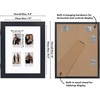 image:imageAmericanflat 8x10 Picture Frame  Engineered Wood  Black  Quickchange storage holds 35 photos Shatterresistant glass hanging hardware included fits photos and artBlack