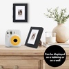 image:imageAmericanflat 8x10 Picture Frame  Engineered Wood  Black  Quickchange storage holds 35 photos Shatterresistant glass hanging hardware included fits photos and artBlack