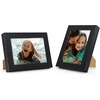 image:imageAmericanflat 8x10 Picture Frame  Engineered Wood  Black  Quickchange storage holds 35 photos Shatterresistant glass hanging hardware included fits photos and artBlack
