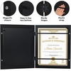 image:imageAmericanflat 8x10 Picture Frame  Engineered Wood  Black  Quickchange storage holds 35 photos Shatterresistant glass hanging hardware included fits photos and artBlack