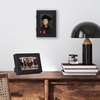 image:imageAmericanflat 8x10 Picture Frame  Engineered Wood  Black  Quickchange storage holds 35 photos Shatterresistant glass hanging hardware included fits photos and artBlack