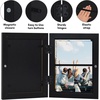 image:imageAmericanflat 8x10 Picture Frame  Engineered Wood  Black  Quickchange storage holds 35 photos Shatterresistant glass hanging hardware included fits photos and artBlack