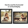 image:imageAmericanflat 8x10 Picture Frame  Engineered Wood  Black  Quickchange storage holds 35 photos Shatterresistant glass hanging hardware included fits photos and artBlack