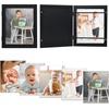 image:imageAmericanflat 8x10 Picture Frame  Engineered Wood  Black  Quickchange storage holds 35 photos Shatterresistant glass hanging hardware included fits photos and artBlack