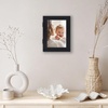 image:imageAmericanflat 8x10 Picture Frame  Engineered Wood  Black  Quickchange storage holds 35 photos Shatterresistant glass hanging hardware included fits photos and artBlack