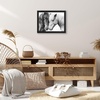 image:imageAmericanflat 8x10 Picture Frame  Engineered Wood  Black  Quickchange storage holds 35 photos Shatterresistant glass hanging hardware included fits photos and artBlack