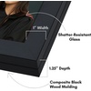 image:imageAmericanflat 8x10 Picture Frame  Engineered Wood  Black  Quickchange storage holds 35 photos Shatterresistant glass hanging hardware included fits photos and artBlack