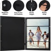image:imageAmericanflat 8x10 Picture Frame  Engineered Wood  Black  Quickchange storage holds 35 photos Shatterresistant glass hanging hardware included fits photos and artBlack