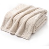 image:imageAmericanflat 50x60 Throw Blanket  Soft and Breathable Cotton Throw Blanket for Couch Bed Chair  Decorative Blankets Perfect for Home Office or Outdoor Use  Grey and White Mini Diamond DesignRabbit Faux Fur