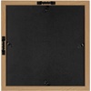 image:imageAmericanflat 11x11 Shadow Box Frame with ShatterResistant Glass  Silhouette Collection  Large Shadow Box Display Case for Tabletop and Wall Display  White with Soft Felt Back  Shatterresistant glass 15 inch interior depth displays keepsakes medals and memorabilia sawtooth hangers includedDark Oak